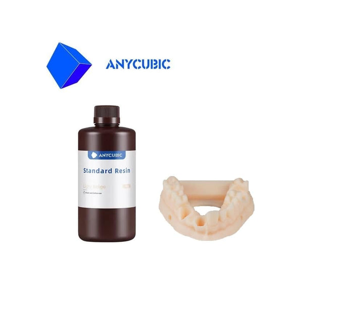 RESINE 3D POUR MODELE DENTAIRE BEIGE - ANYCUBIC
